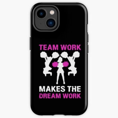 Cheerleader Teamwork Makes The Dream Iphone Case