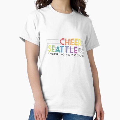 Seattle Cheer Pride Pike Place Spirit T-shirt