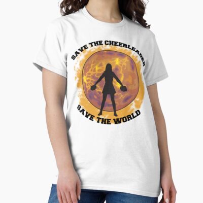 Cheerleader Team Spirit Everyday Life T-shirt