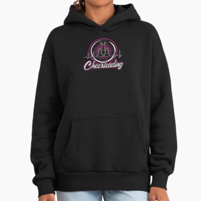 Pink Squad Cheerleader Everyday Life Hoodie