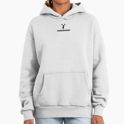 Cheerleading Black Team Spirit Design Hoodie