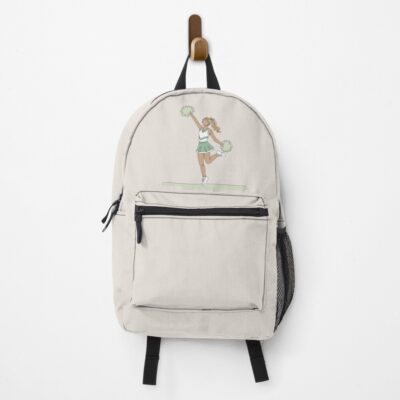 Cheerleader One Line Drawing Art Backpack