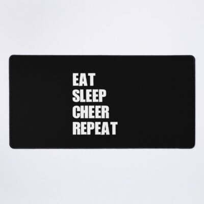Eat Sleep Cheer Repeat Cheerleading Life Mouse Pad