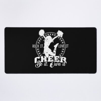 Rock It Love It Cheerleading Life Mouse Pad