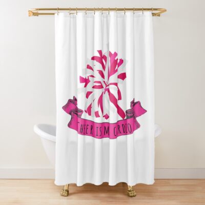 Cheer Is My Daily Cardio Shower Curtain